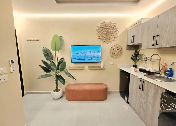 Le Palma New Cozy & Boho 1-bedroom Swimming Pool Air Conditioning *